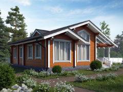 Improved houses up to 150 m2 Kedr